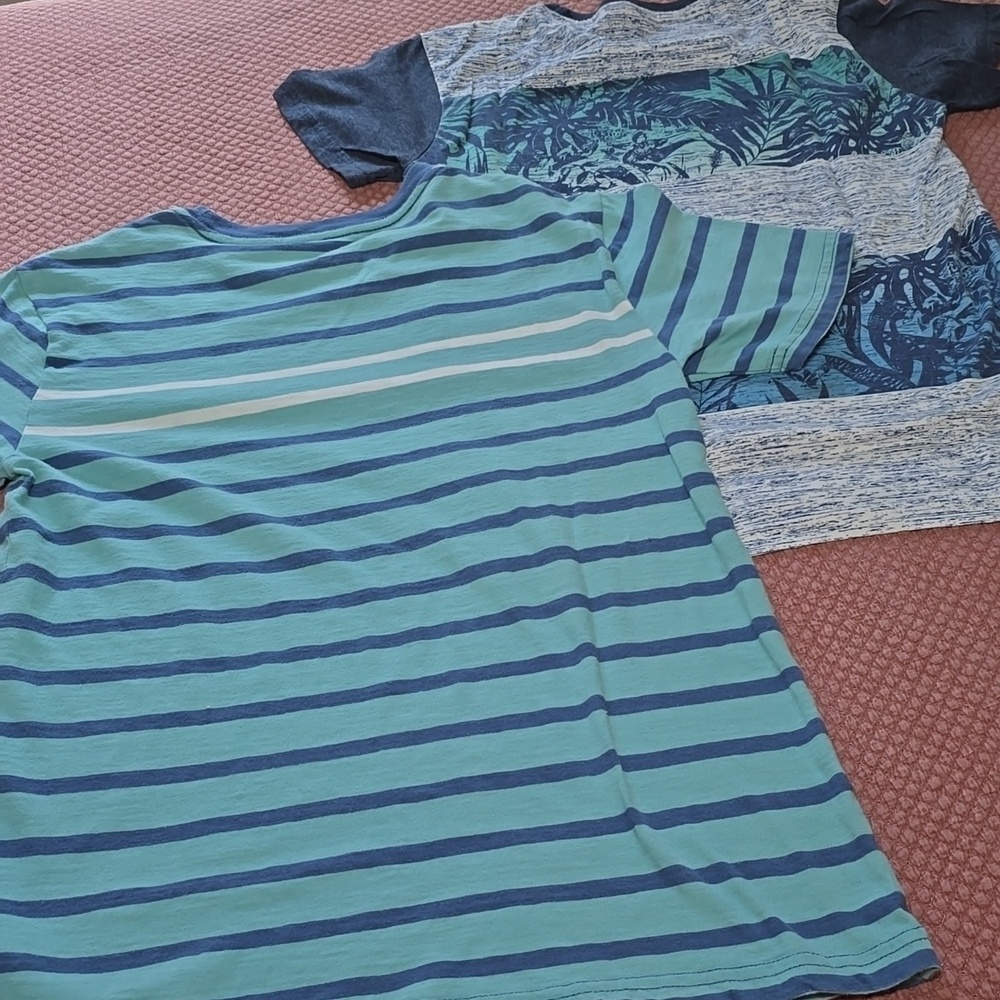Lot of Two (2) Boys Shirts Polo Ralph Lauren and Ocean Current - Picture 9 of 11